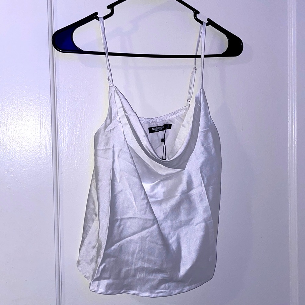 Nasty Gal Silk Top
